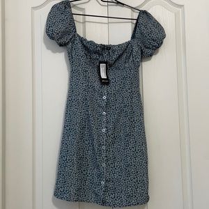 Nasty Gal Floral Mini Dress